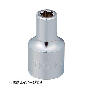 TONE ＴＯＮＥ　Ｅ型トルクスソケット　呼びＮＯ．Ｅ１６　差込角９．５ｍｍ 3TX-E16 | TONE