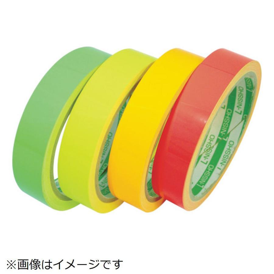 日東エルマテリアル 日東エルマテ　蛍光テープ　４００ｍｍＸ５ｍ　グリーン | 