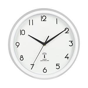 不二貿易 電波掛時計 カペラ Φ27cm WH（27268）   99275 | 不二貿易