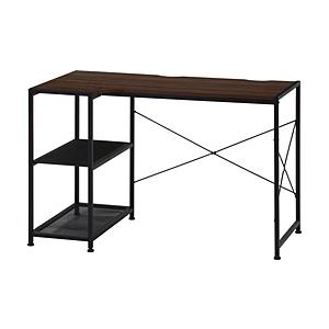 不二貿易 左右組み換えコーナーデスク ルカ BR  ブラウン 73614 | 不二貿易