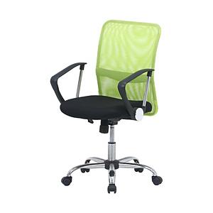 不二貿易 メッシュバックチェアー HF-78GR グリーン   90877 | 不二貿易