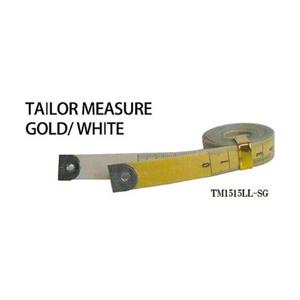 プロマート プロマート テーラーメジャー１．５ｍ 余白有 白／ゴールド ＴＭ１５１５ＬＬ−ＳＧ | 