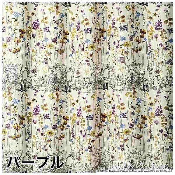 スミノエ ドレープカーテン プー/ガーデンプレイス(100×135cm/パープル) |  | 01