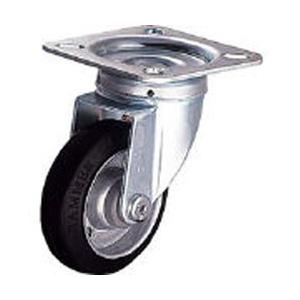 ハンマーキャスターセールス 400S-RB200-BAR01 ハンマー 400S型自在 ゴム車B入り200mm