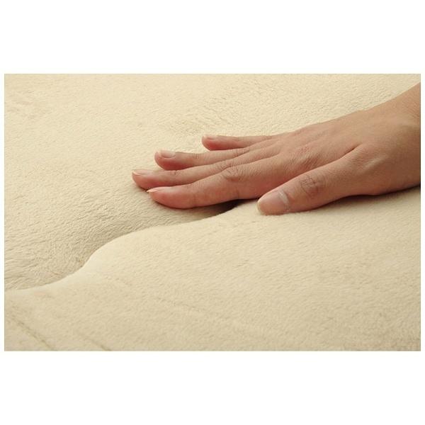 イケヒコ ラグ ふっくら敷 フィーラ　190×240cm  ベージュ | イケヒコ | 02