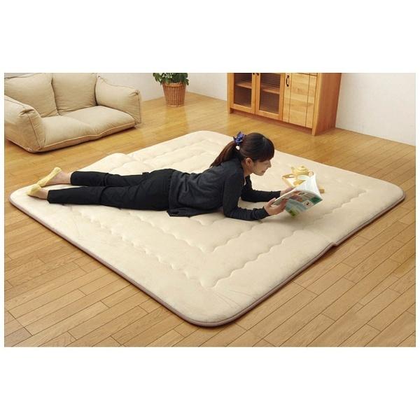 イケヒコ ラグ ふっくら敷 フィーラ　190×240cm  ベージュ | イケヒコ | 06