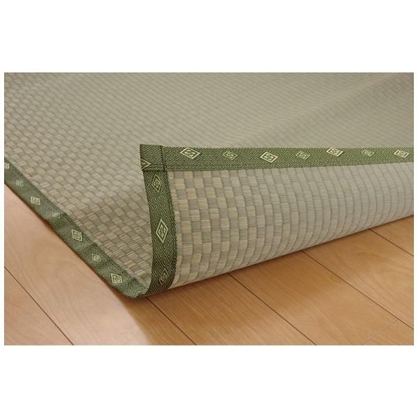 イケヒコ ラグ い草 市松織 「不知火」(286×286cm/ナチュラル) | イケヒコ | 04