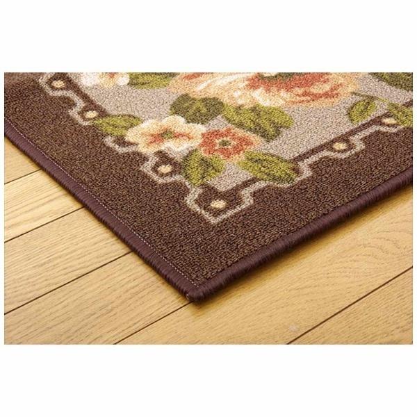 イケヒコ ラグ 撥水キャンベル(261×352cm/ブラウン) | イケヒコ | 01