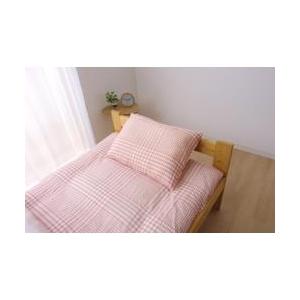 イケヒコ 【敷ふとんカバー】サプリ ダブルサイズ(145×215cm/ピンク)  ピンク 1534359 ［145×215cm /ダブルサイズ］ | イケヒコ
