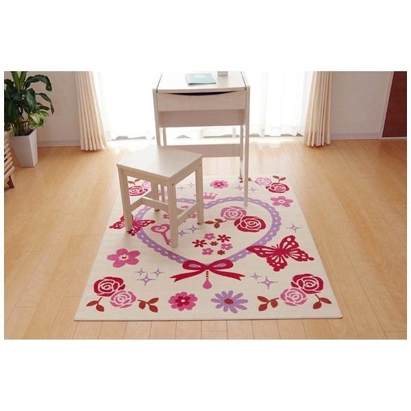 イケヒコ ラグ キャリーII 平織(110×133cm/アイボリー) | イケヒコ | 04