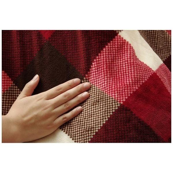 【こたつふとんカバー】ファスナータイプ ジャーナル(長方形/レッド/ふとんカバーサイズ:195×245cm) Jarnal(ジャーナル) レッド 5891579 ［対応天板サイズ：… | イケヒコ | 01