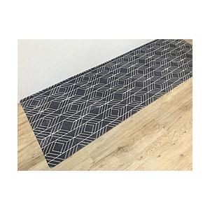 イケヒコ ＰＶＣキッチンマット　ジオ　60×180cm  グレー | イケヒコ