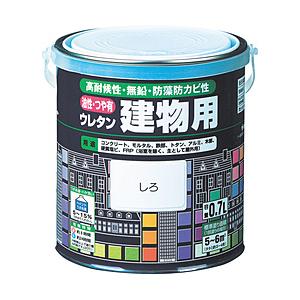 ロックペイント H06-0203 6S ロック 油性ウレタン建物用 しろ 1.6L | 