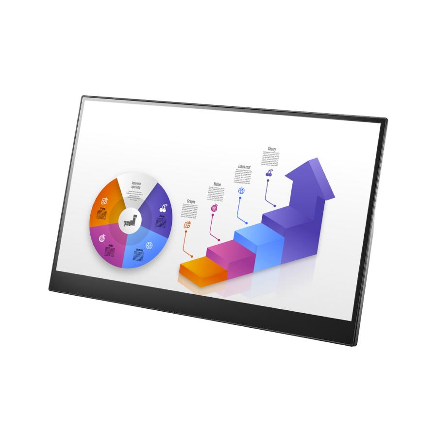 IO DATA(アイオーデータ) USB-C接続 PCモニター (タッチパネル) ブラック LCD-CF161XDB-MT ［15.6型 /ワイド /フルHD(1920×1080)］ | I-O DATA | 02