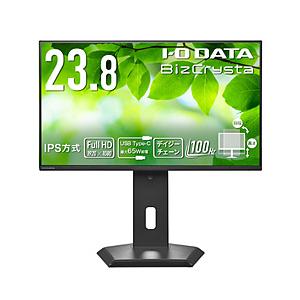 IO DATA(アイオーデータ) USB-C接続 PCモニター 「BizCrysta」 ブラック LCD-C243SMB-F ［23.8型 /フルHD(1920×1080) /ワイド /100Hz］ | I-O DATA