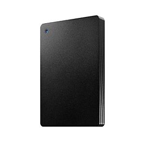 HDPH-UTV2KB 外付けHDD USB-A接続 パソコン／テレビ録画両対応モデル「カクうす Lite」(Chrome/Mac/Windows11対応) ブラック ［2TB /ポータブル型］ 【sof001】 | I-O DATA