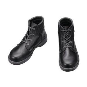 シモン 安全靴　編上靴　7522黒　23.5cm　7522N23.5