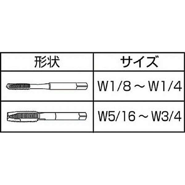 イシハシ精工 JET-1/4W20 IS ジェットタップ 1/4W20 |  | 01