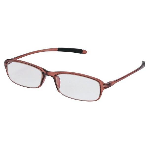 パール シンプルビジョン リーディンググラス SV-510 CBR（+3.00）  クリアブラウン | Pearl