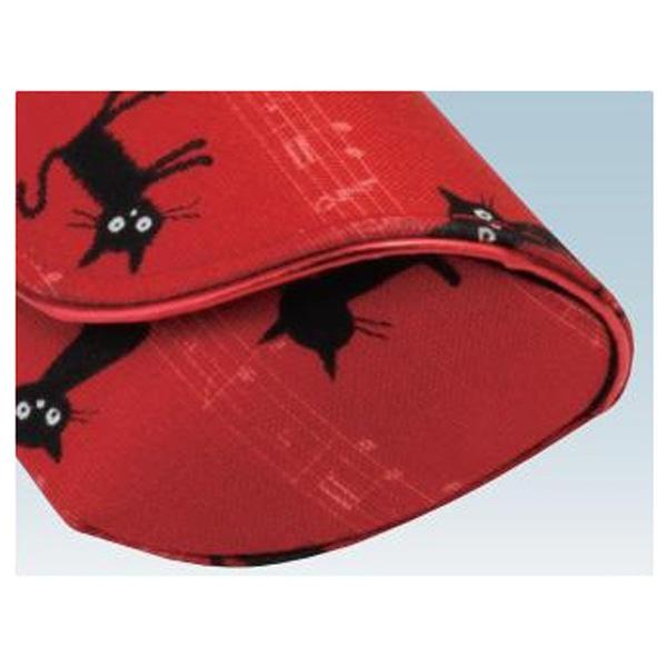 パール セミハード メガネケース（黒猫のワルツ）HFU-69 | Pearl | 02