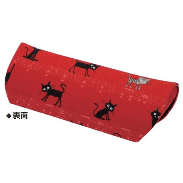 パール セミハード メガネケース（黒猫のワルツ）HFU-69 | Pearl | 03