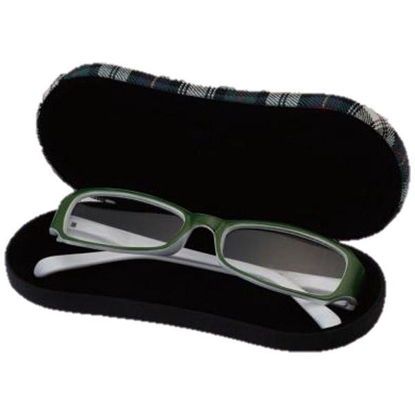 パール ハード メガネケース（チェック柄）JT-70 GE | Pearl | 03