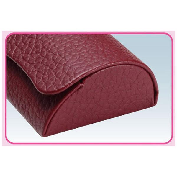 パール セミハード メガネケース（本革 ブラック）HFD-12 BL | Pearl | 02