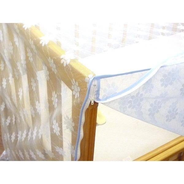 オーシン ベビーベッド用蚊帳ピンク |  | 03