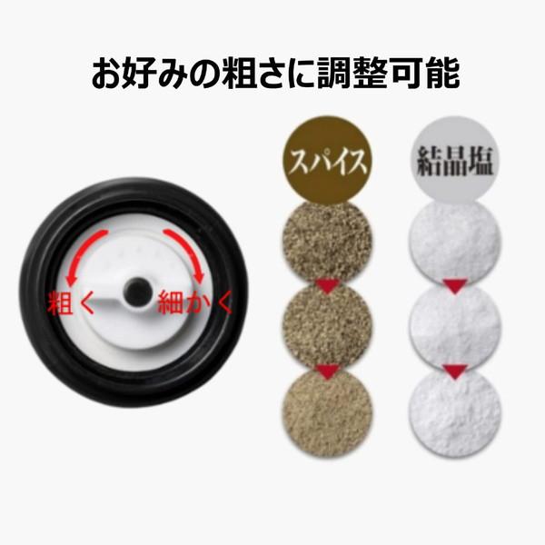 KYOCERA(京セラ) セラミックミル スパイス用（アクリル容器） CM-10N-BK | KYOCERA | 02