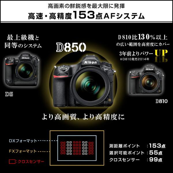 Nikon(ニコン) D850 ボディ [ニコンFマウント] デジタル一眼レフカメラ [振込不可] | ニコン | 12