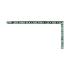 シンワ測定 曲尺小型 平ステン30cm×15cm 表裏同目 12325 | 