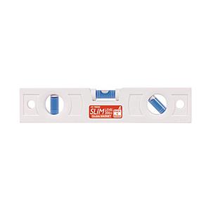 シンワ測定 シンワ　スリムレベル　200mm白　背面マグネット付　76332 | 
