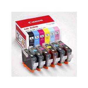 Canon(キヤノン) 【純正】 BCI-7e/6MP 純正プリンターインク PIXUS（ピクサス） 6色マルチパック 【sof001】 [振込不可][代引不可] | キヤノン | 01