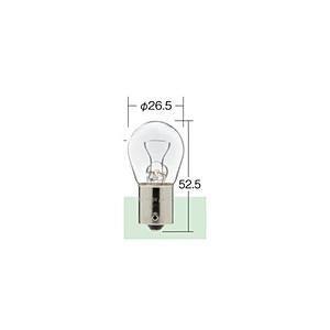 小糸製作所 12V20W　BA15s　S25　ノーマルバルブ　(1箱/10個入り）   4515 | 
