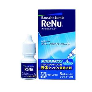 ボシュロム 【ソフト用/タンパク分解】レニュー・デイリー・プロテイン・リムーバー（5ml） | 