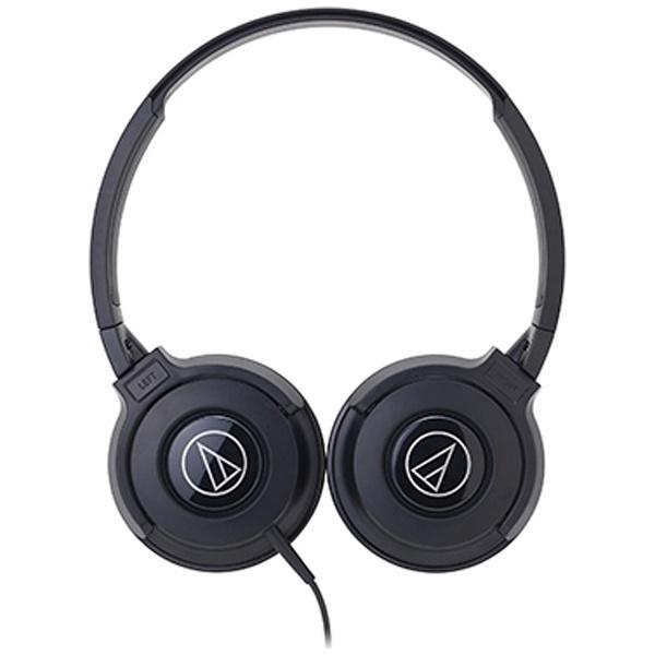 audio-technica(オーディオテクニカ) ATH-S100iS BK(ブラック)【リモコン・マイク対応】【本体200g以下】 密閉型ヘッドホン | オーディオテクニカ | 01