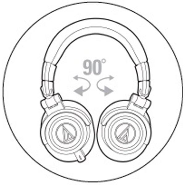 audio-technica(オーディオテクニカ) ATH-M50x 密閉型モニターヘッドホン | オーディオテクニカ | 04