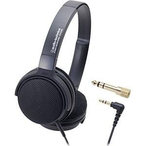 audio-technica(オーディオテクニカ) ATH-EP300 BK(ブラック)【本体200g以下】 楽器用モニターヘッドホン | オーディオテクニカ
