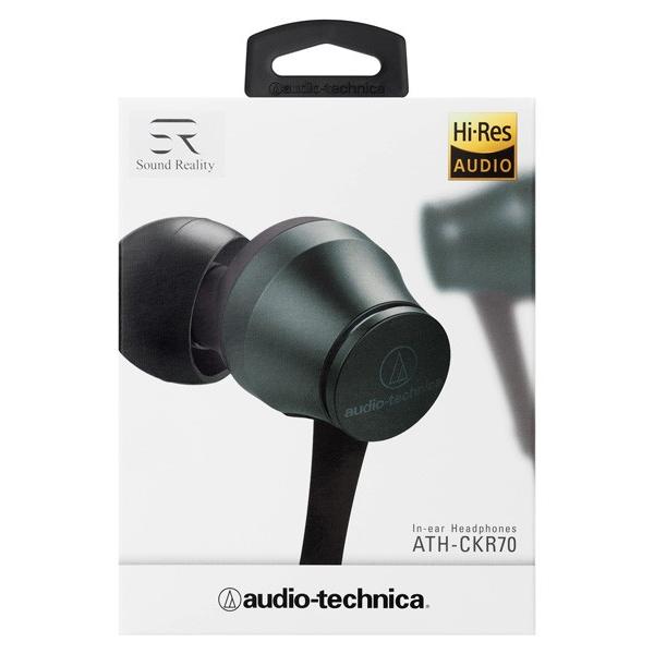 audio-technica(オーディオテクニカ) Sound Reality(エメラルドブルー)ATH-CKR70BL【ハイレゾ対応】 カナル型イヤホン | オーディオテクニカ | 01