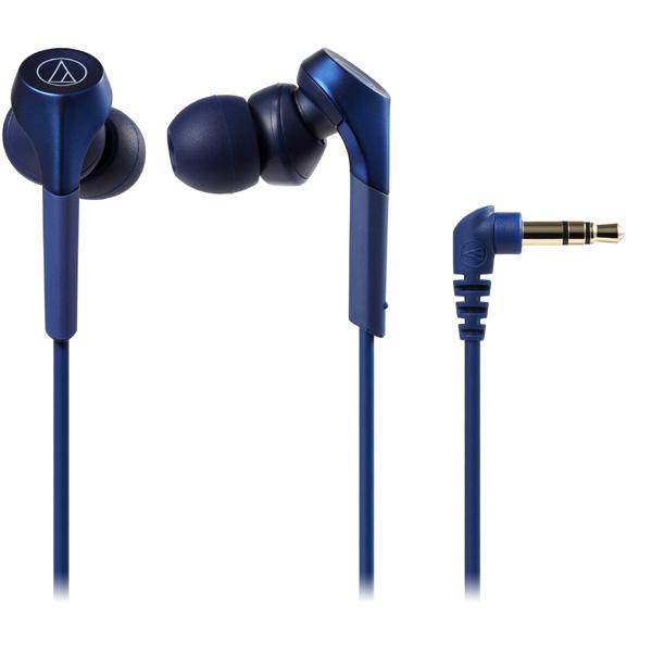 audio-technica(オーディオテクニカ) SOLID BASS ATH-CKS550X BL ブルー【重低音モデル】 カナル型イヤホン 【864】 | オーディオテクニカ | 01