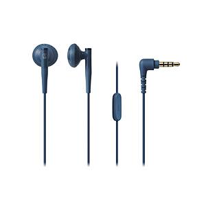 audio-technica(オーディオテクニカ) ATH-C200iS BL ブルー【リモコン・マイク対応】 インナーイヤー型イヤホン | オーディオテクニカ