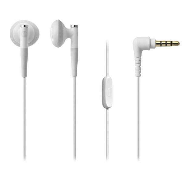 audio-technica(オーディオテクニカ) ATH-C200iS WH ホワイト【リモコン・マイク対応】 インナーイヤー型イヤホン [振込不可] | オーディオテクニカ | 01