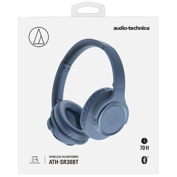 audio-technica - オーディオテクニカ ATH-SR30BT-BL ATH-SR30BT｜ヘッドホン：ワイヤレスヘッドホン｜オーディオテクニカ