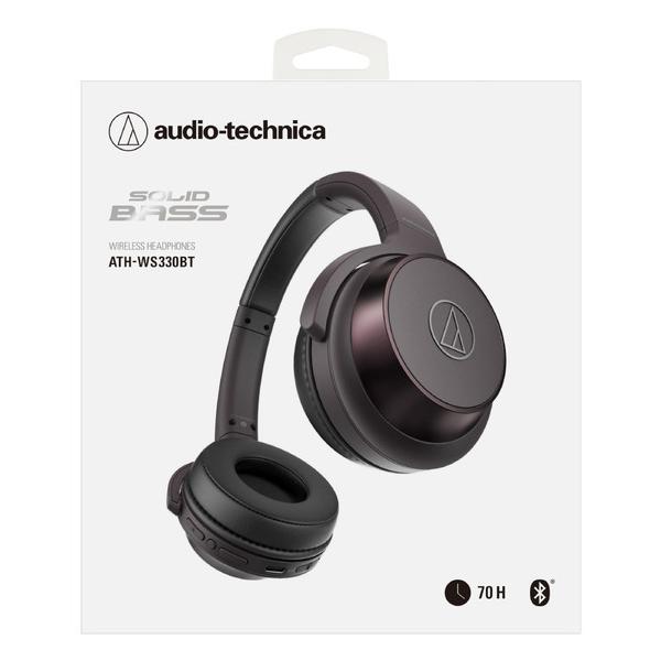 audio-technica(オーディオテクニカ) SOLID BASS ブラックATH-WS330BT BK【マイク対応】【重低音モデル】 ブルートゥースヘッドホン 【864】 [振込不可] | オーディオテクニカ | 06