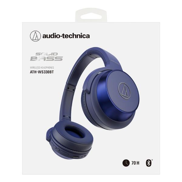 audio-technica(オーディオテクニカ) SOLID BASS ブルー ATH-WS330BT BL【マイク対応】【重低音モデル】 ブルートゥースヘッドホン [振込不可] | オーディオテクニカ | 06