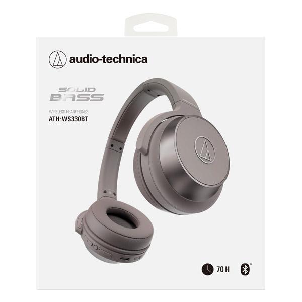 audio-technica(オーディオテクニカ) SOLID BASS カーキ ATH-WS330BT KH【マイク対応】【重低音モデル】 ブルートゥースヘッドホン [振込不可] | オーディオテクニカ | 07