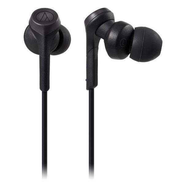 audio-technica(オーディオテクニカ) ブルートゥースイヤホン カナル型  ブラック ATH-CKS330XBT BK ［ワイヤレス(左右コード) /Bluetooth対応］ | オーディオテクニカ | 01