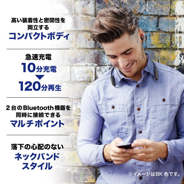 audio-technica(オーディオテクニカ) ブルートゥースイヤホン カナル型  ブルー ATH-CKS330XBT BL ［ワイヤレス(左右コード) /Bluetooth対応］ | オーディオテクニカ | 02