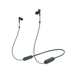 ブルートゥースイヤホン カナル型 グリーン ATH-CKS330XBT GR ［リモコン・マイク対応 /ワイヤレス(左右コード) /Bluetooth］ | オーディオテクニカ