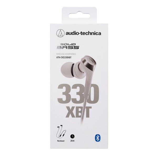 audio-technica(オーディオテクニカ) ブルートゥースイヤホン カナル型  ベージュ ATH-CKS330XBT BG ［ワイヤレス(左右コード) /Bluetooth対応］ | オーディオテクニカ | 14